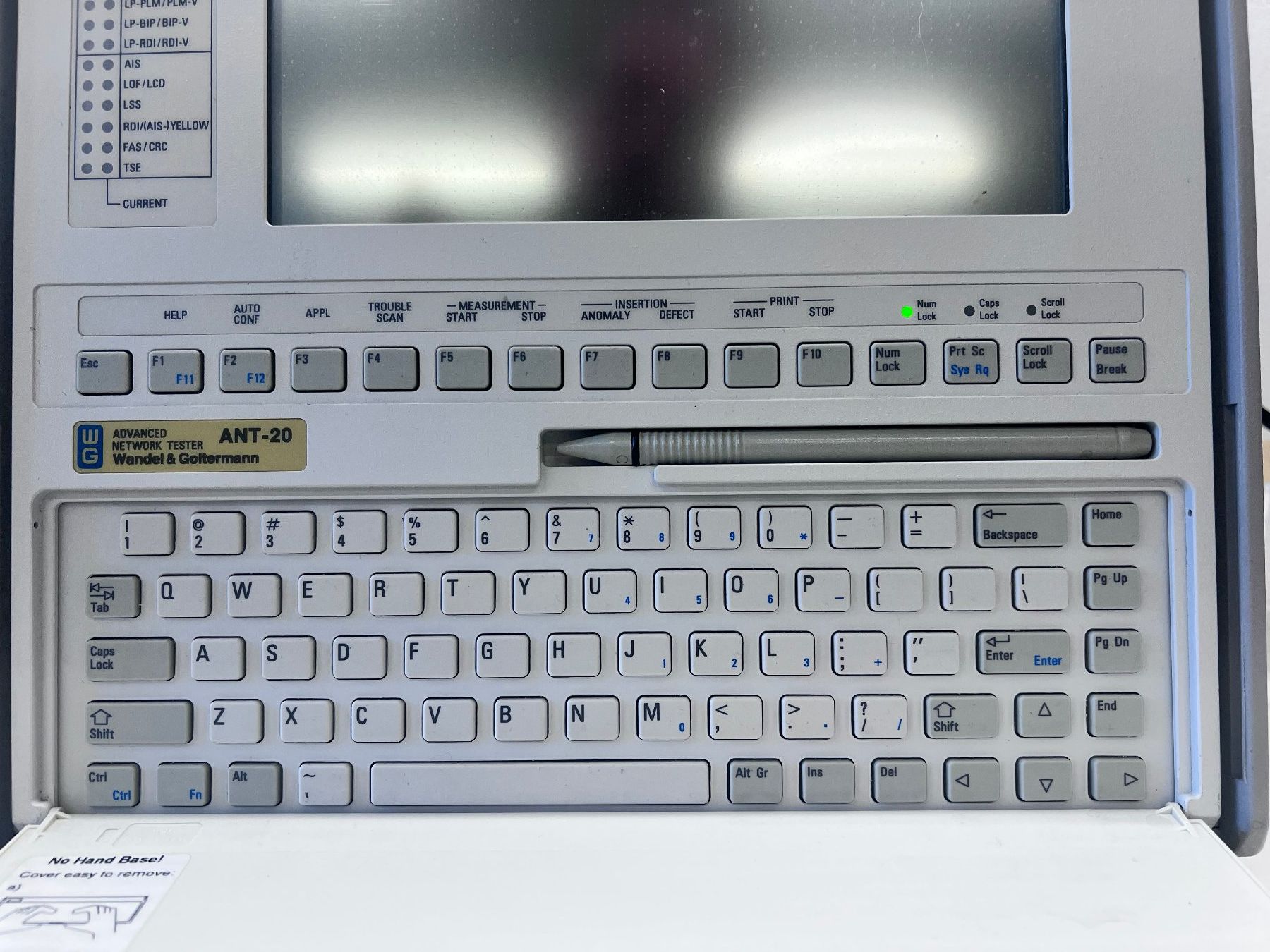 Accessori da laboratorio: Wandel & Goltermann ANT-20E Advanced Network Tester – Usato da Niederdorf venduto da LeptonAG_Labor 7