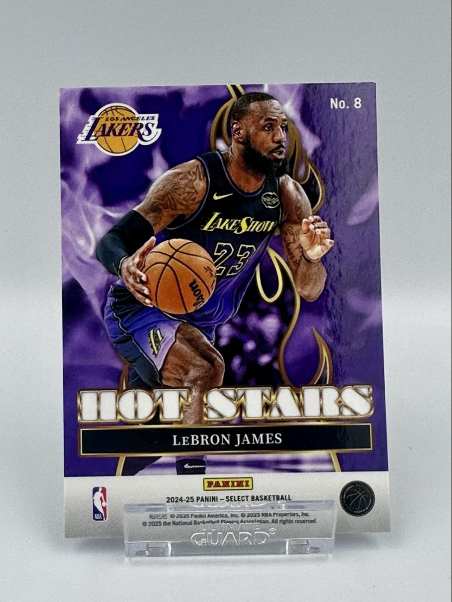 Panini Carte collezionabili: LEBRON JAMES Hot Stars 2024-25 Panini Select #8 – Nuovo (secondo la descrizione) da Lyss venduto da Swissmantis 2