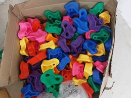 Kletterwand mit OSB Platten
