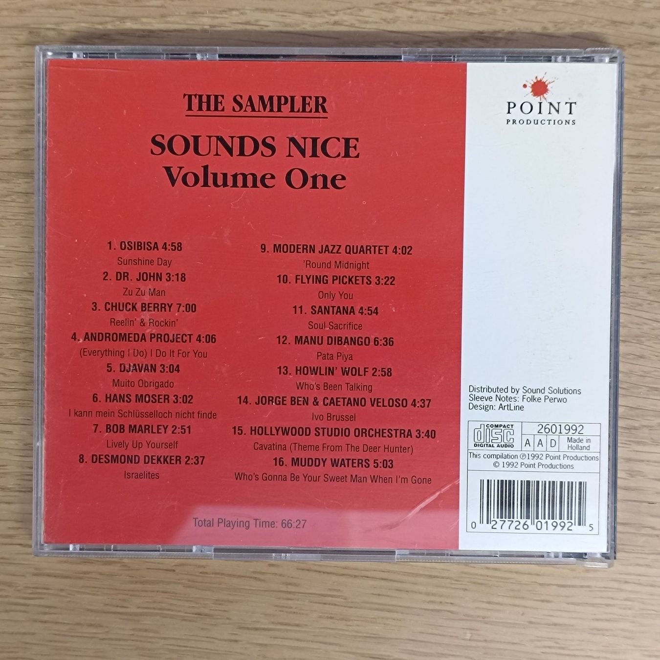 CD: Sounds Nice Vol. 1 CD, The Sampler,  F24 – Usato da Sessa venduto da fraenklishop 1