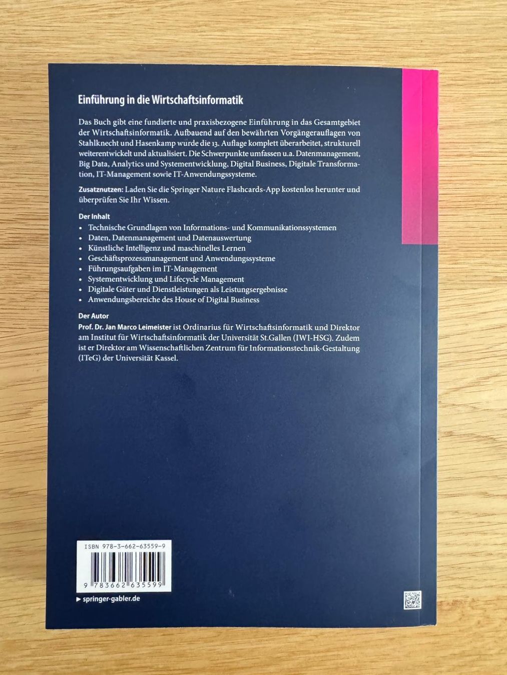 Bücher: Einführung in die Wirtschaftsinformatik – Neu (gemäss Beschreibung) aus Interlaken von zdj_ls7p 1