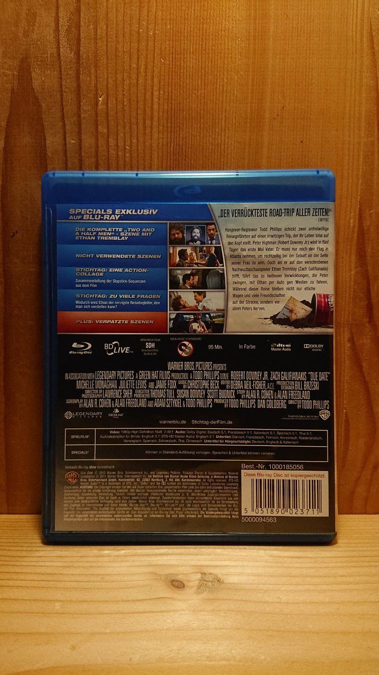 Alle DVDs: STICHTAG Blu-Ray mit Robert Downey Jr – Gebraucht aus Wilderswil von Exebub 1
