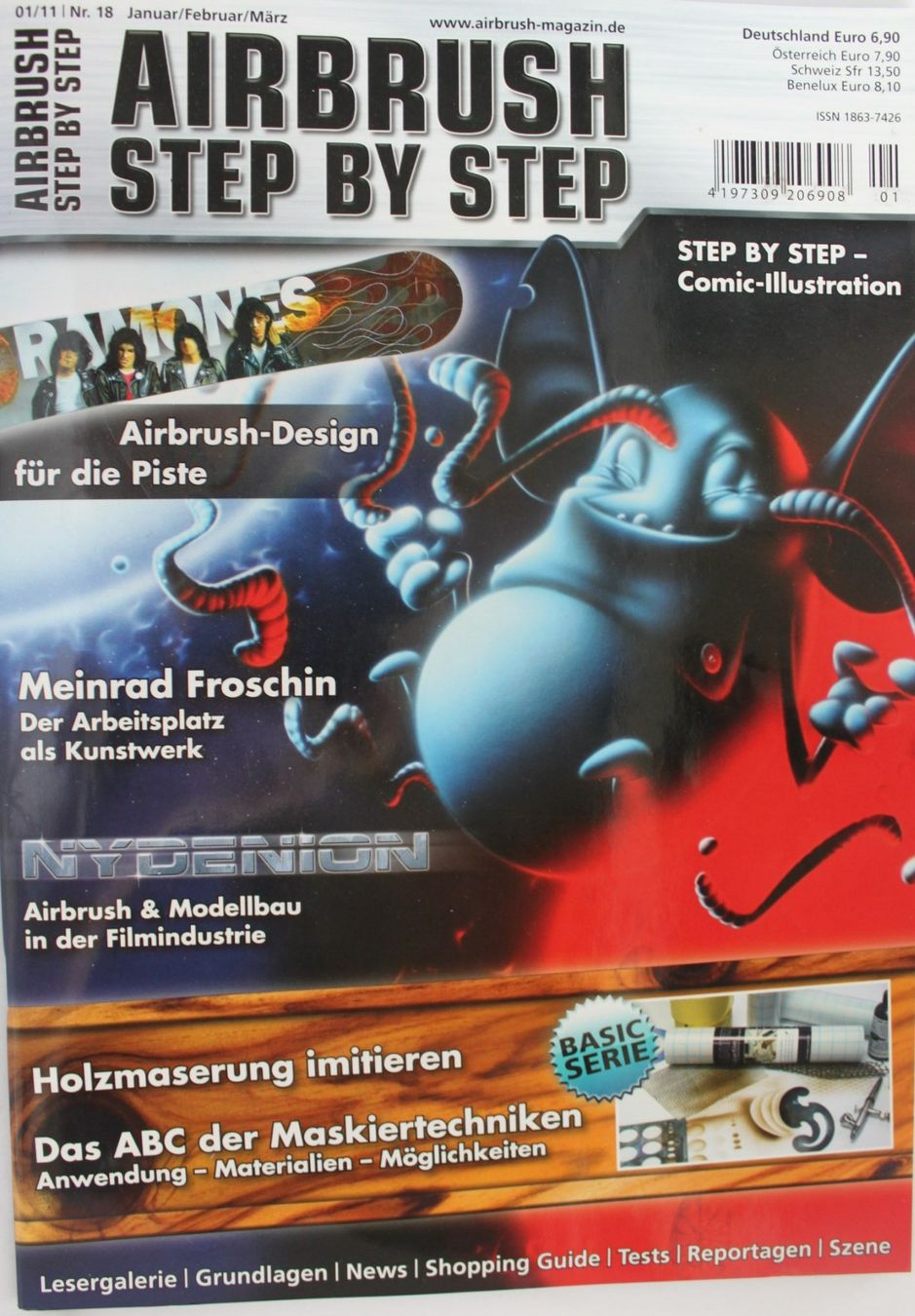 Zeitschriften & Magazine: Airbrush Step by Step 01/11 - Nr. 18 – Neu (gemäss Beschreibung) aus Reiden von mirtox