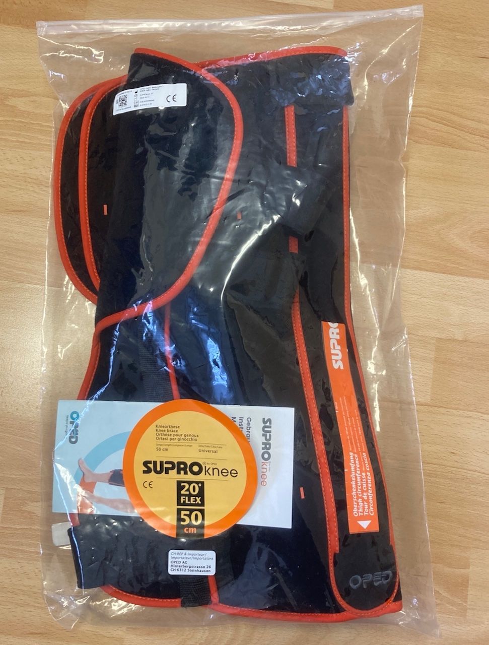 Attrezzature mediche: Knieorthese, SUPROknee, 50cm – Nuovo (secondo la descrizione) da Liedertswil venduto da elr_t8hs