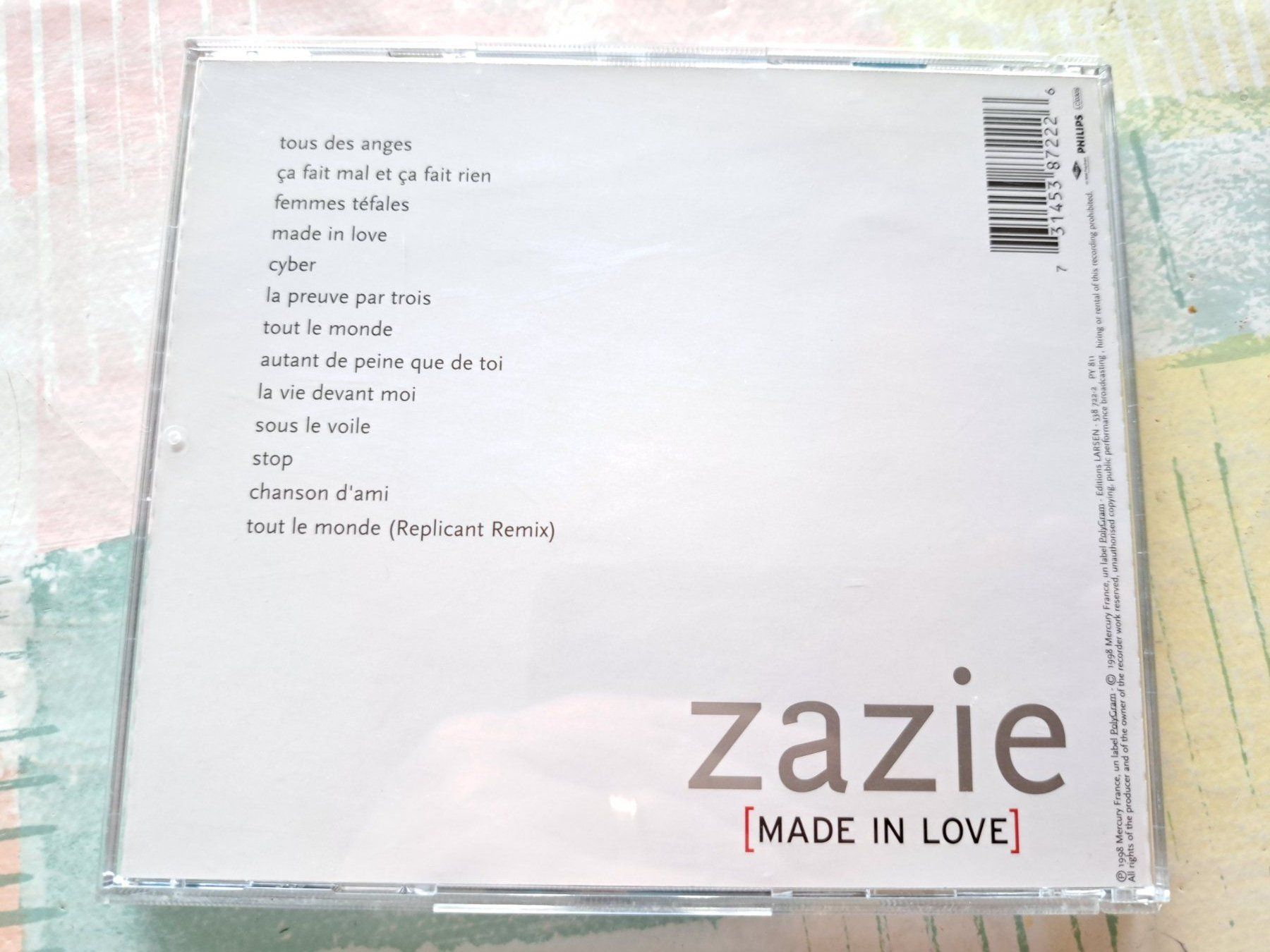 CD: Cd Zazie - Made in Love – Usato da Pully venduto da bro_n52j 1