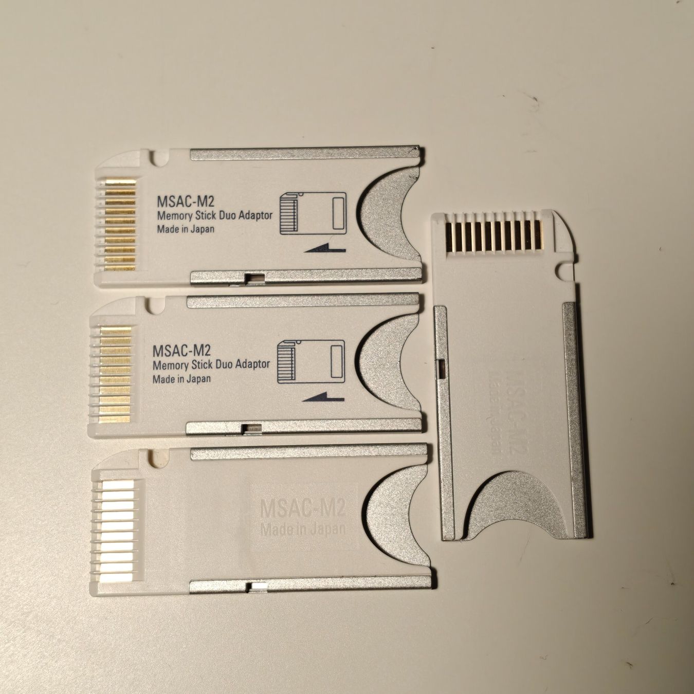 Laufwerke & Adapter: Sony Memory Stick Duo Adapter / 4 Stück – Gebraucht aus Thörishaus von vintagger 1