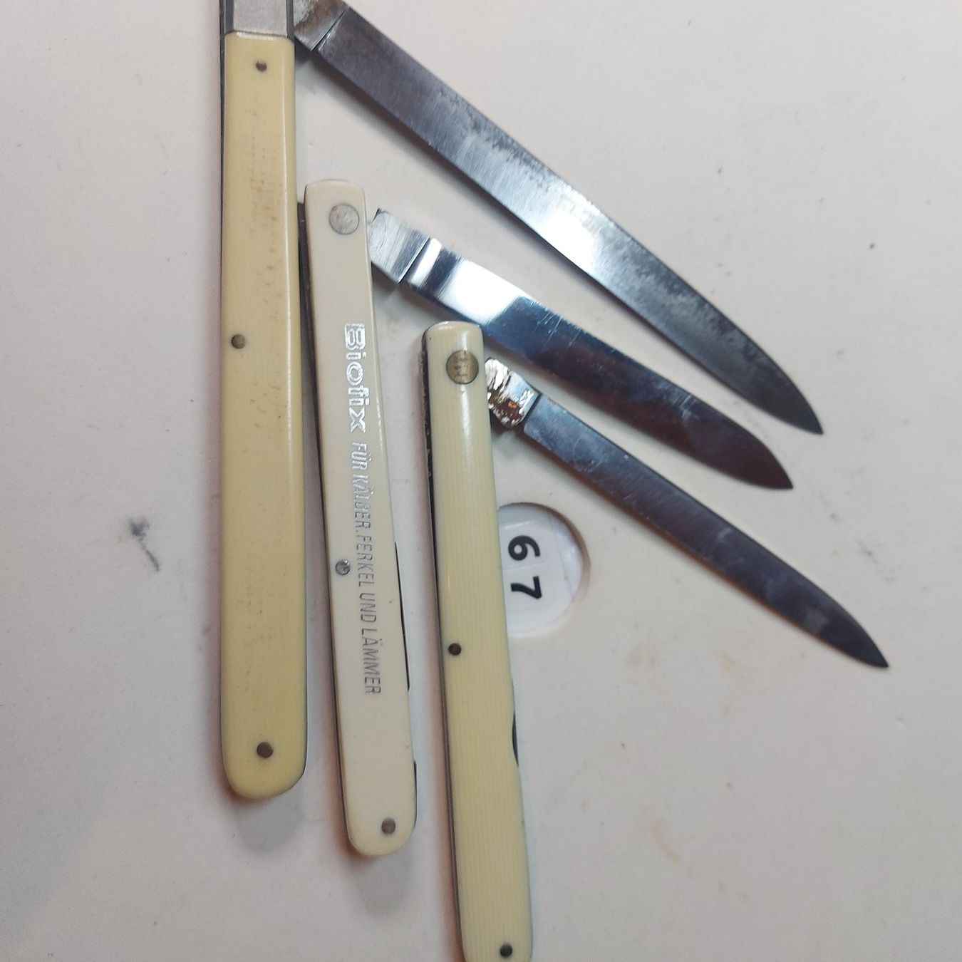 Accessori: 3 Degustrations Messer – Usato da Opfikon venduto da Seevogt47 1