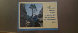 Grusskarte mit Umschlag
