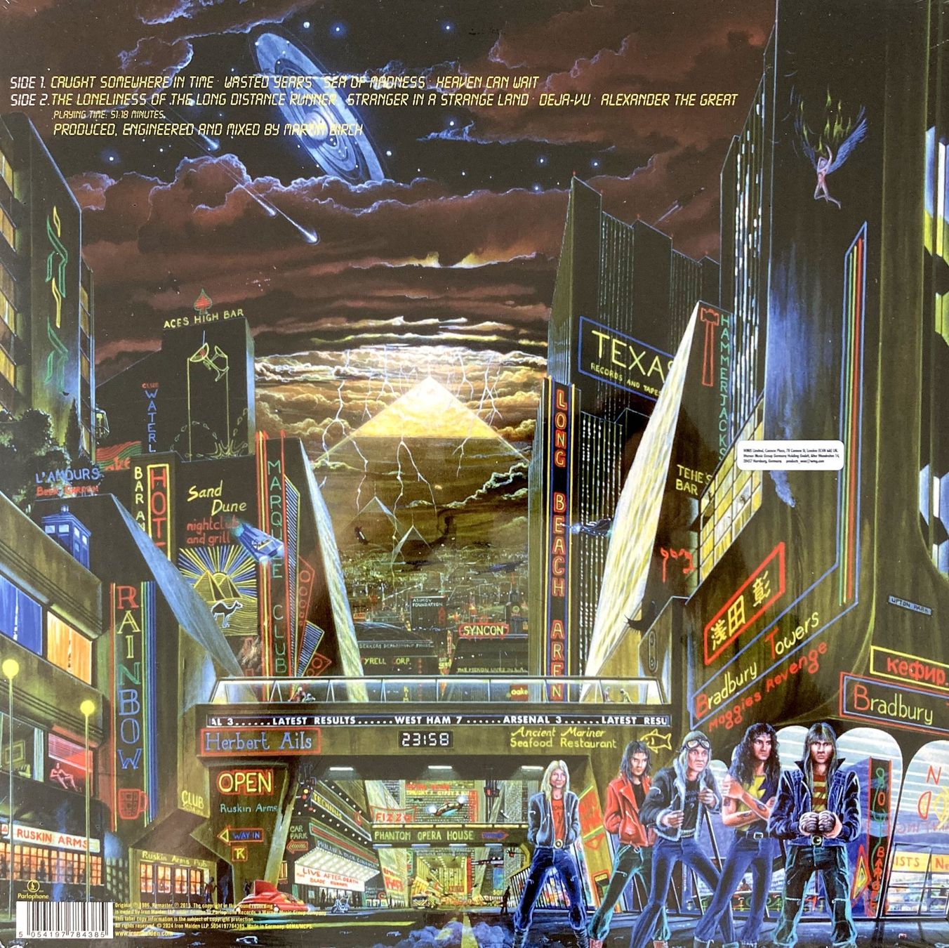 Schallplatten: IRON MAIDEN - SOMEWHERE IN TIME – Neu und originalverpackt aus Bottens von hotter-than-hell 1