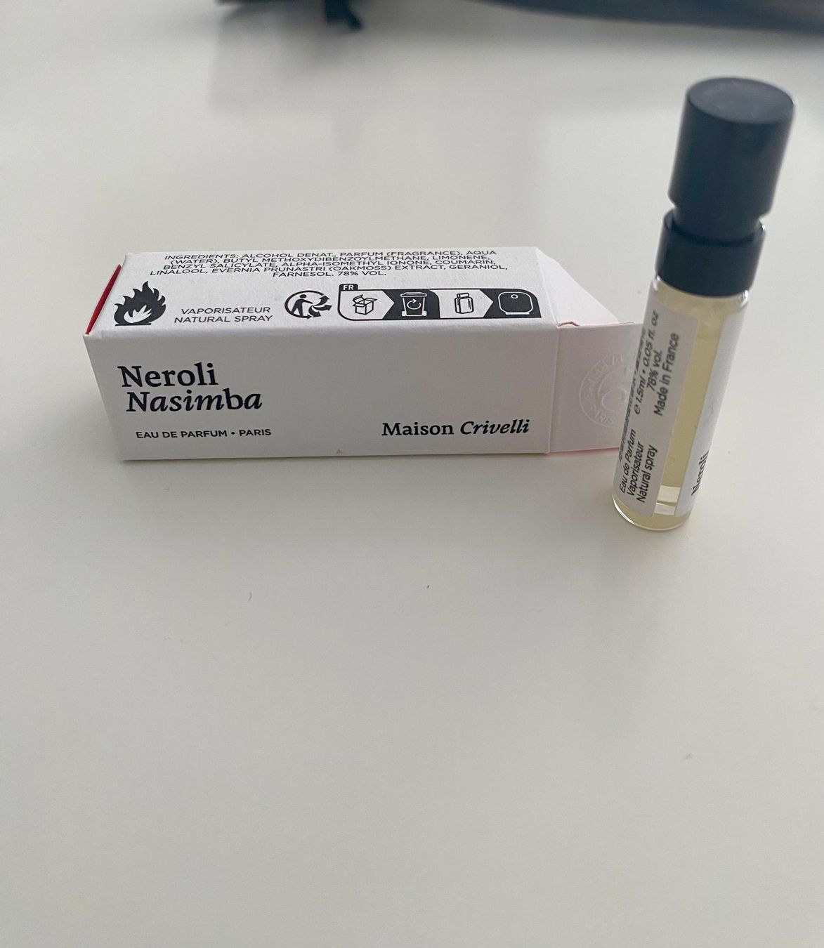 Profumi & Eau de Toilette: Neroli Nasimba Maison Crivelli 1,5ml – Usato da Genève venduto da inn_n9kf