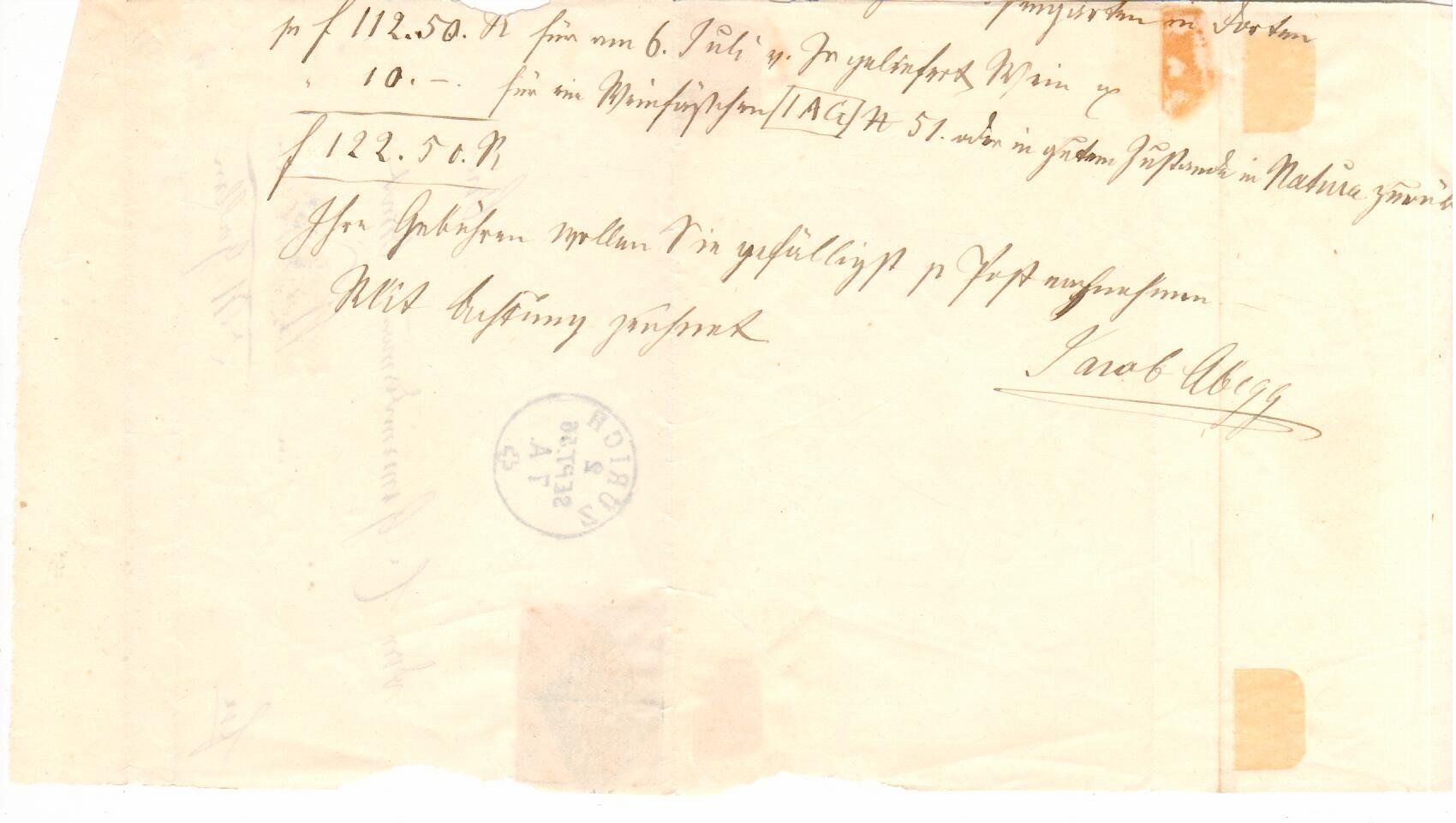 Tous les timbres: Strubel auf Briefstück 1856 – D'occasion à Wolhusen par Curver9 1