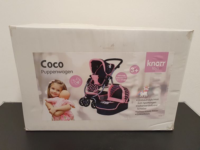  Neu - Knorr Toys - Coco Puppenwagen 2in1 (Neu und originalverpackt) in Motiv 