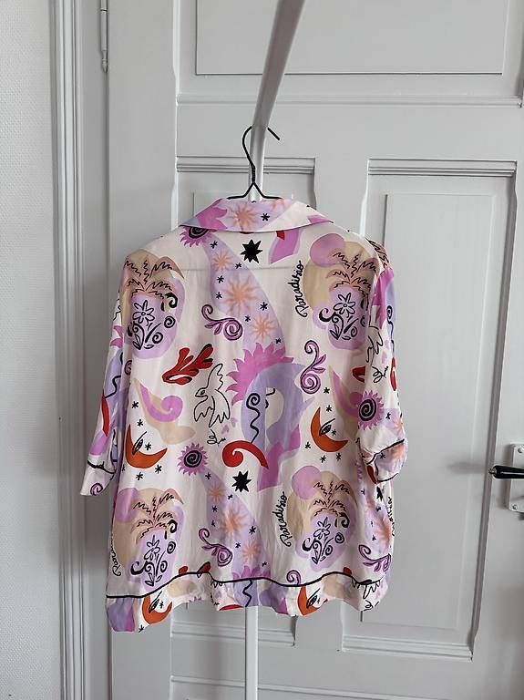 Blusen: Maje Satin Kurzarm Hemd Gr. 3 – Gebraucht aus Luzern von Anis06 1