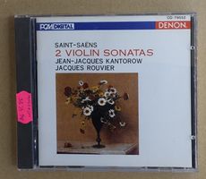 Saint-Saëns / Kantorow / Rouvier – 2 Violin Sonatas - F29