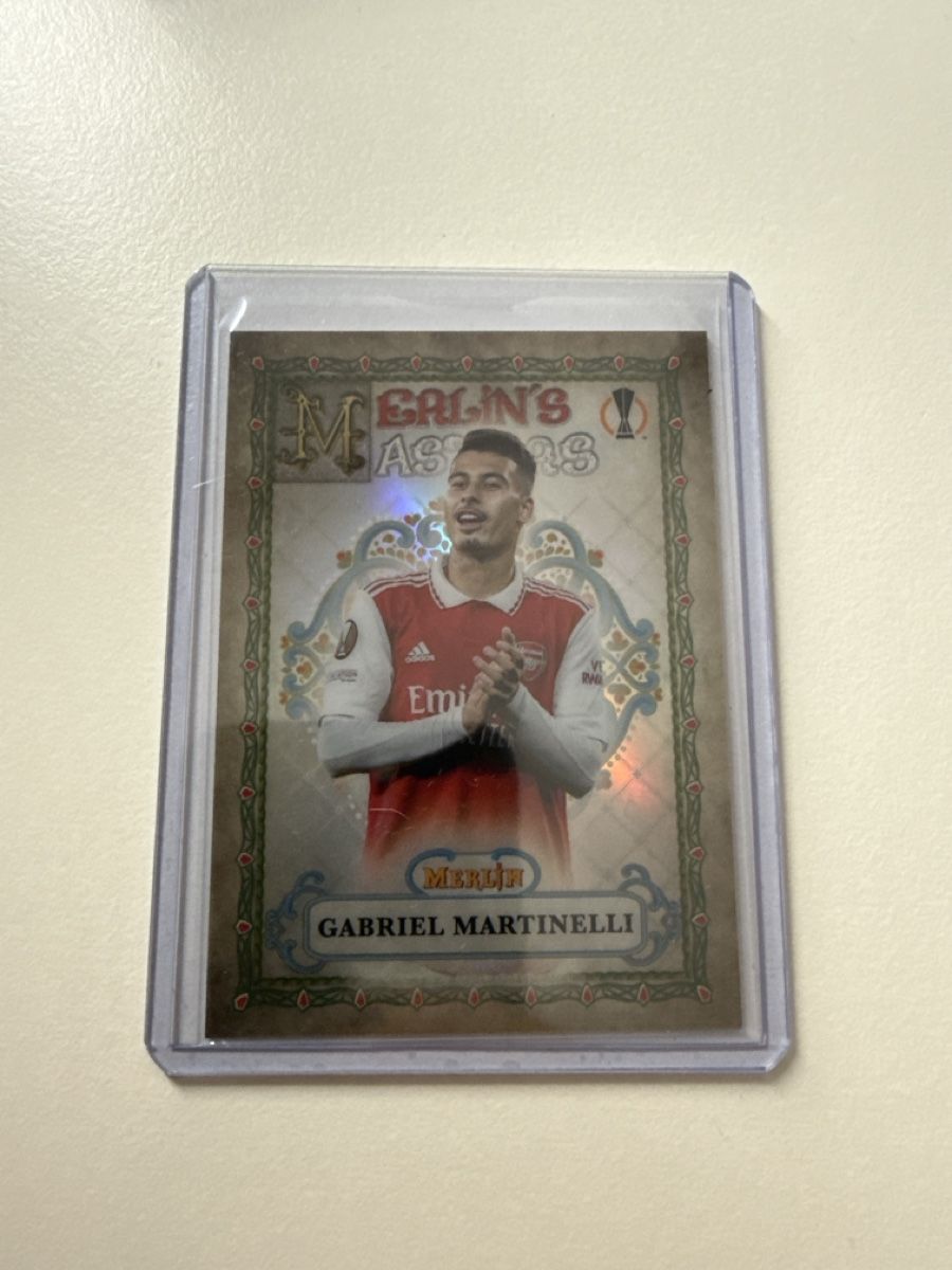 Carte collezionabili: Gabriel Martinelli, Arsenal, Merlin – Usato da Bäretswil venduto da pu0_7rmv