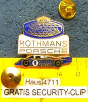 PORSCHE ROTHMANS RACING TEAM PIN ENAMEL mit SECURITY-CLIP