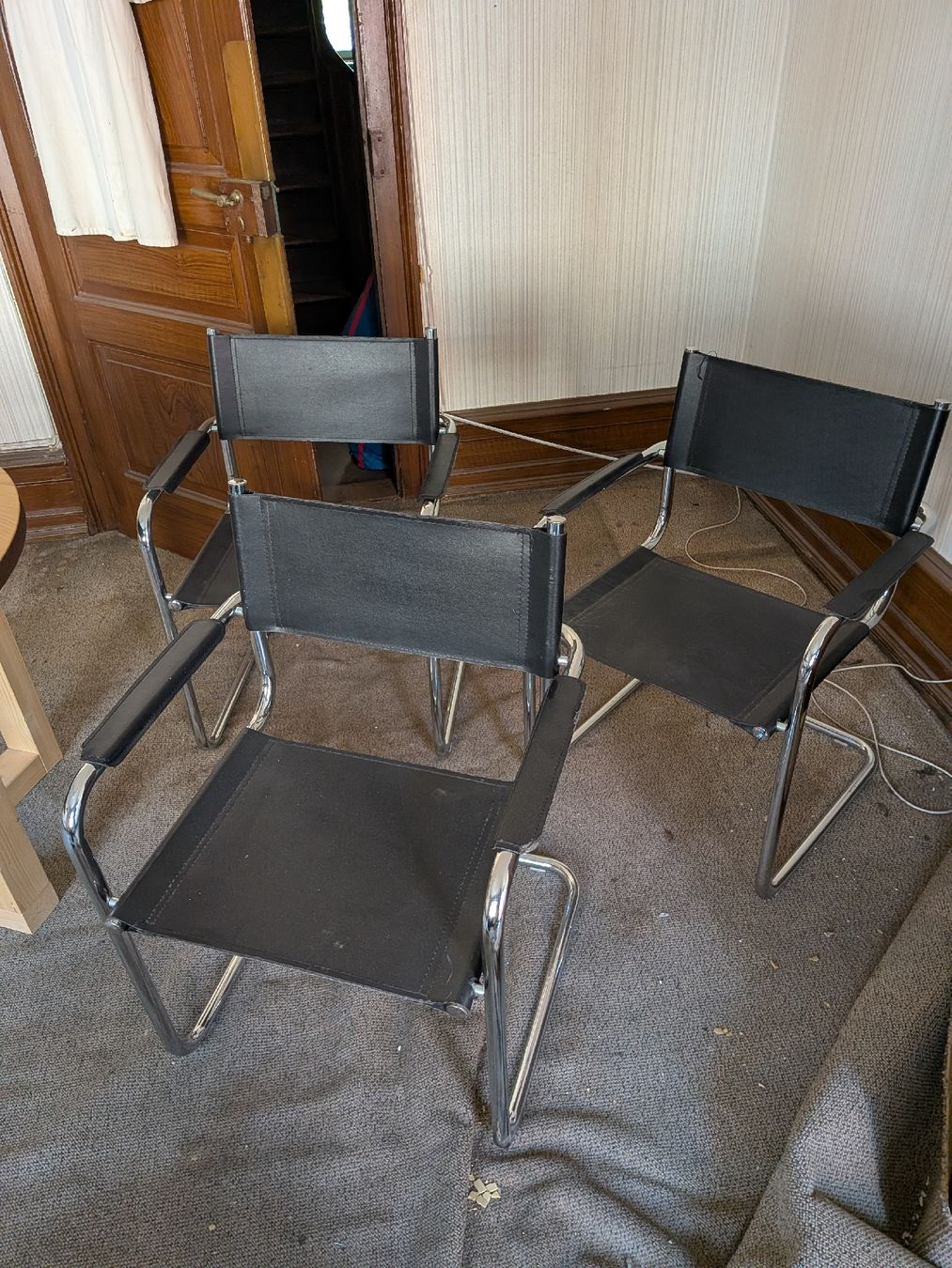 Stühle: 3x Freischwinger – Gebraucht aus basel von sta.bile