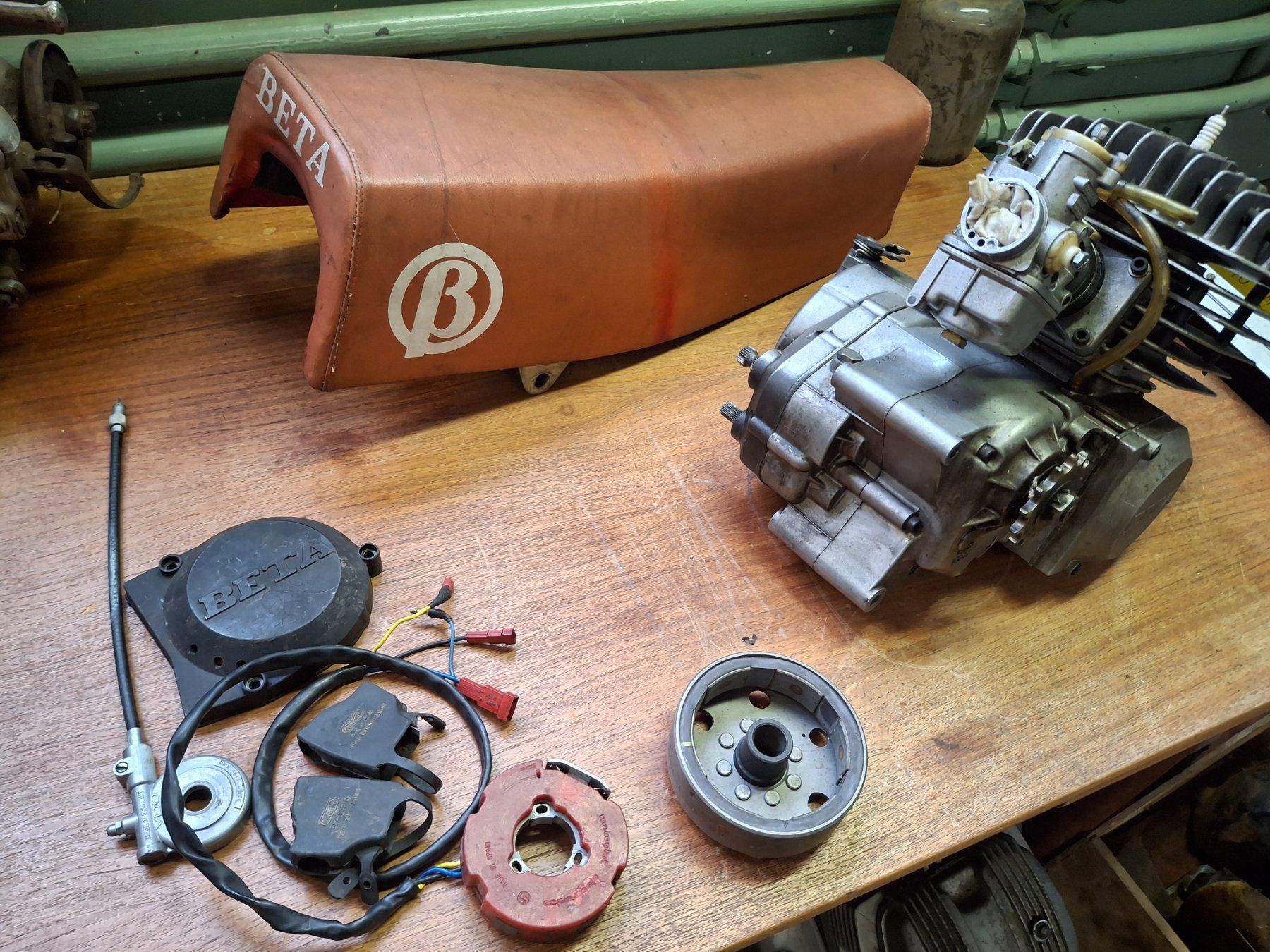 Beta Motori: ENDURO MOTOR BETA RV 125 1981 SATTEL SCHEINWERFER TACHOANTRI – Usato da Wängi venduto da Toeff85 2