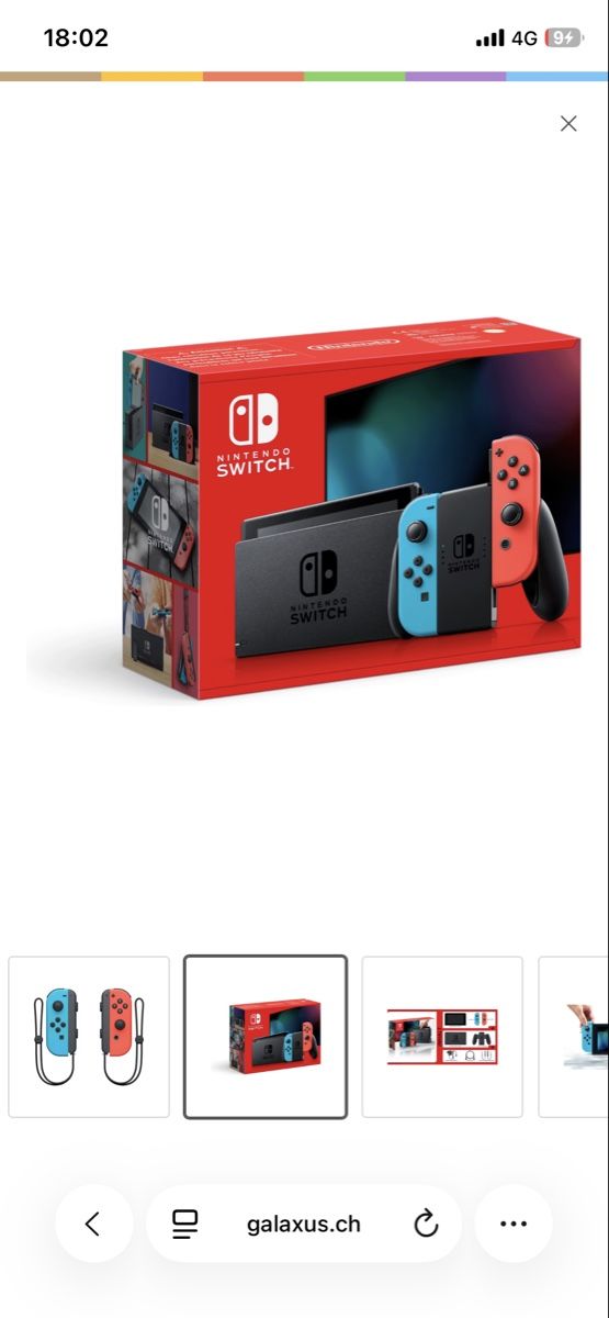 Nintendo Console: Nintendo Switch Konsole mit Zubehör – Usato da Biel-Bienne venduto da sab_n8lj