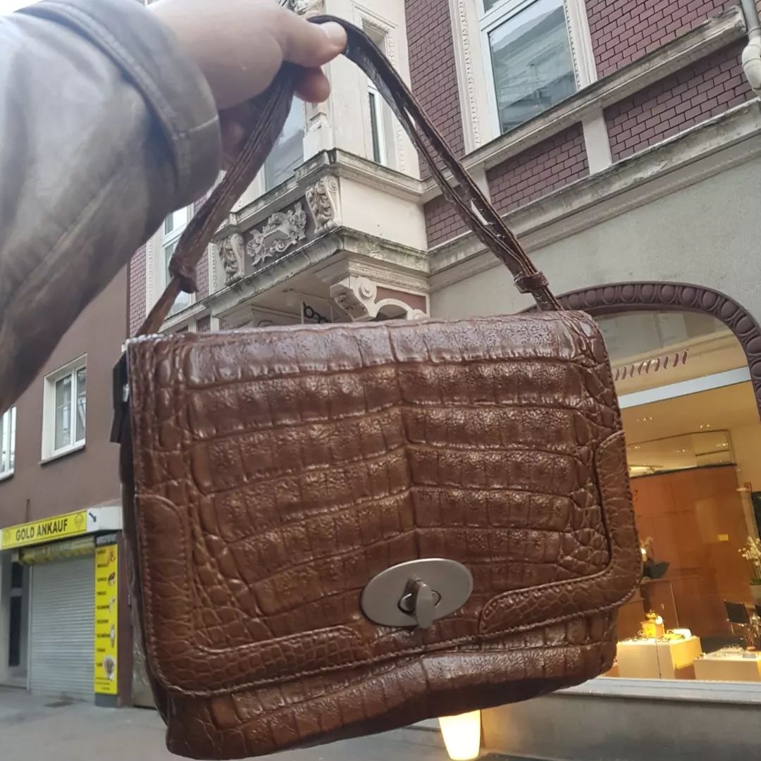 Borse da donna: Vintage Damentasche aus echtem Krokodilenleder – Usato da Rupperswil venduto da Annet.Dann888 1