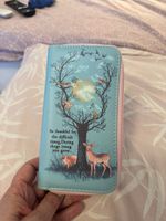 Portefeuille Femme Fantaisie-Motifs Animaux-Très Bon Etat!
