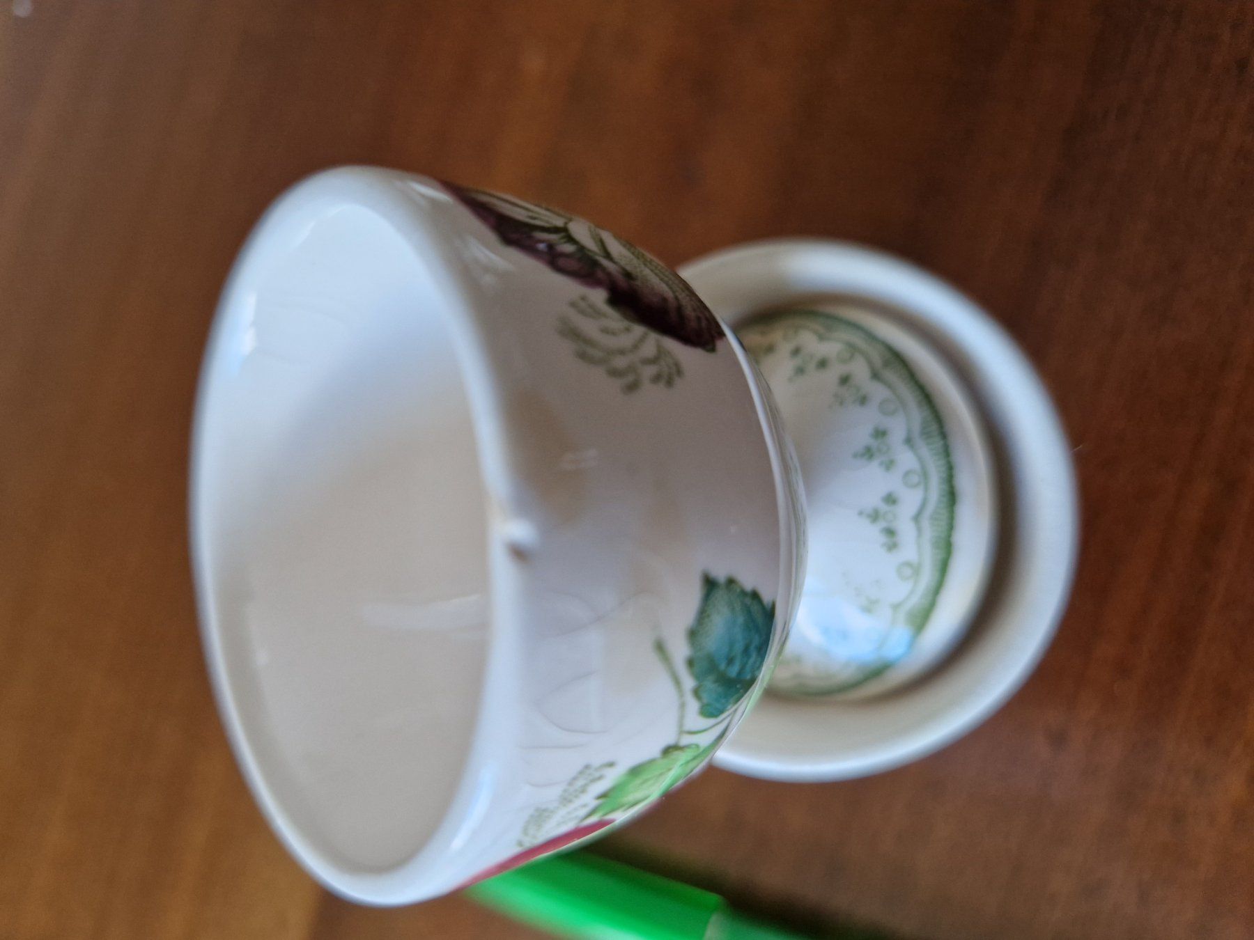 Altre Stoviglie: 5 Eierbecher / Egg Cups Mason's Paynsley – Usato da Bern venduto da Antikbatik 9