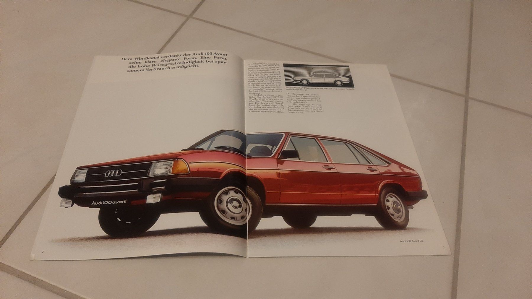 Audi Documenti: K..108) Audi 100 Avant Prospekt – Usato da Wil SG venduto da AmandaCreations 3