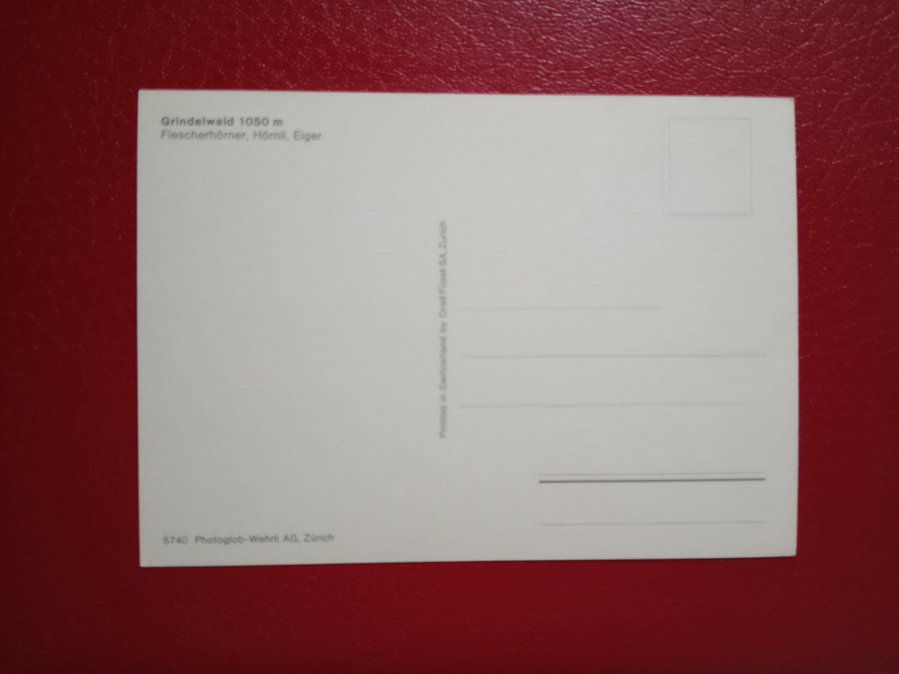 Cartoline postali: Grindelwald Bern Winter (970) – Usato da Küttigen venduto da Melisch1000 1