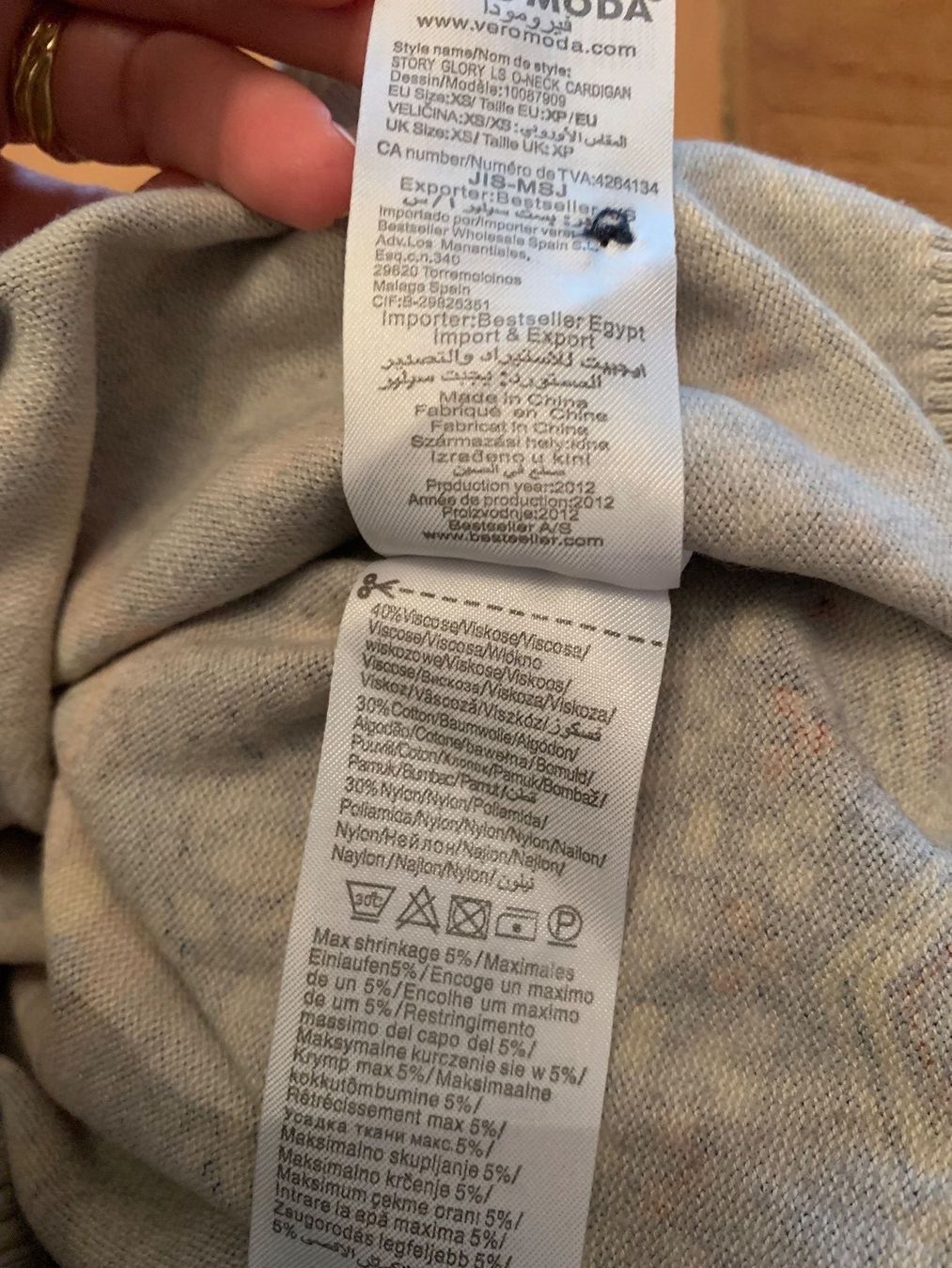 Maglioni & Felpe: Vero Mode Pulli Gr Xs – Usato da Langnau am Albis venduto da Judithsebi 3