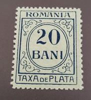 Rumänien Steuermarke alte briefmarke