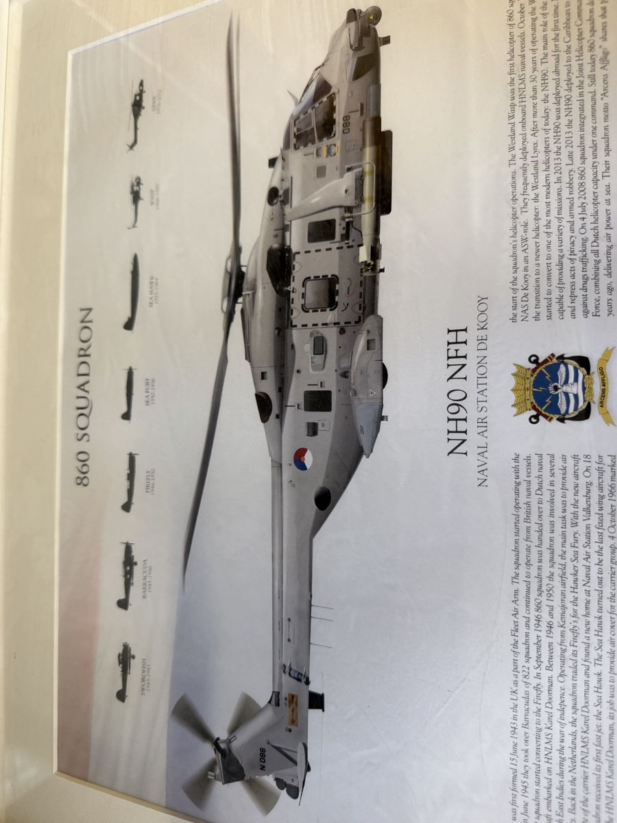 Posters & Illustrations: Helikopter Bild mit Rahmen  – D'occasion à Zürich par papaplatte 1