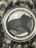 Australische Silbermuenze Koala 2012 50 Cents 1/2 Oz
