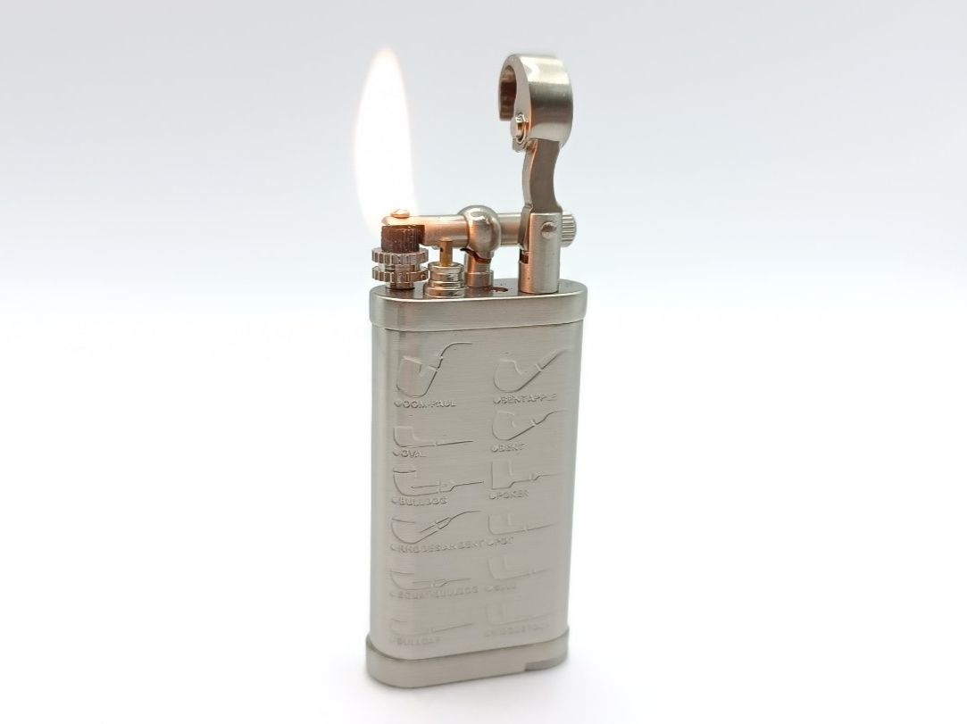 Accendini: Passatore Leonard Pfeife Feuerzeug Shapes Chrome – Nuovo e nell'imballaggio originale da Ennenda venduto da Benzinflamme 3