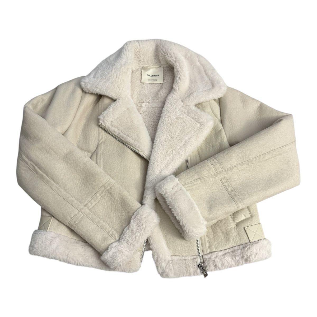 Pull&Bear Giacche: Veste doublée Pull&Bear couleur crème  – Nuovo (secondo la descrizione) da Vevey venduto da sovrl0