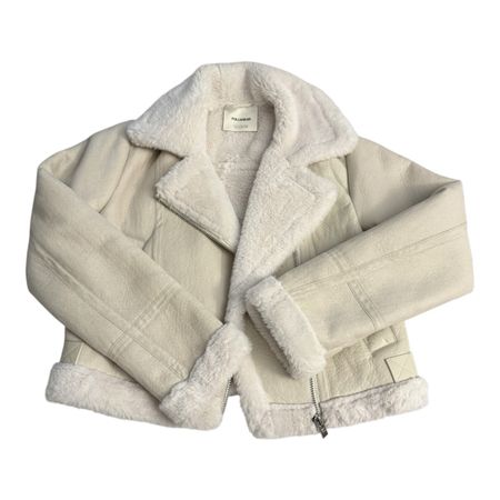 Veste doublée Pull&Bear couleur crème 