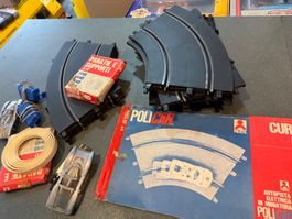 Vintage Polistil Polycar Slotcar parts