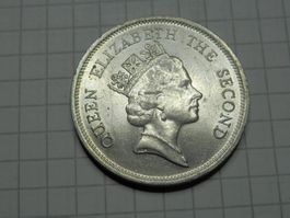 Hongkong 1 Dollar, 1989