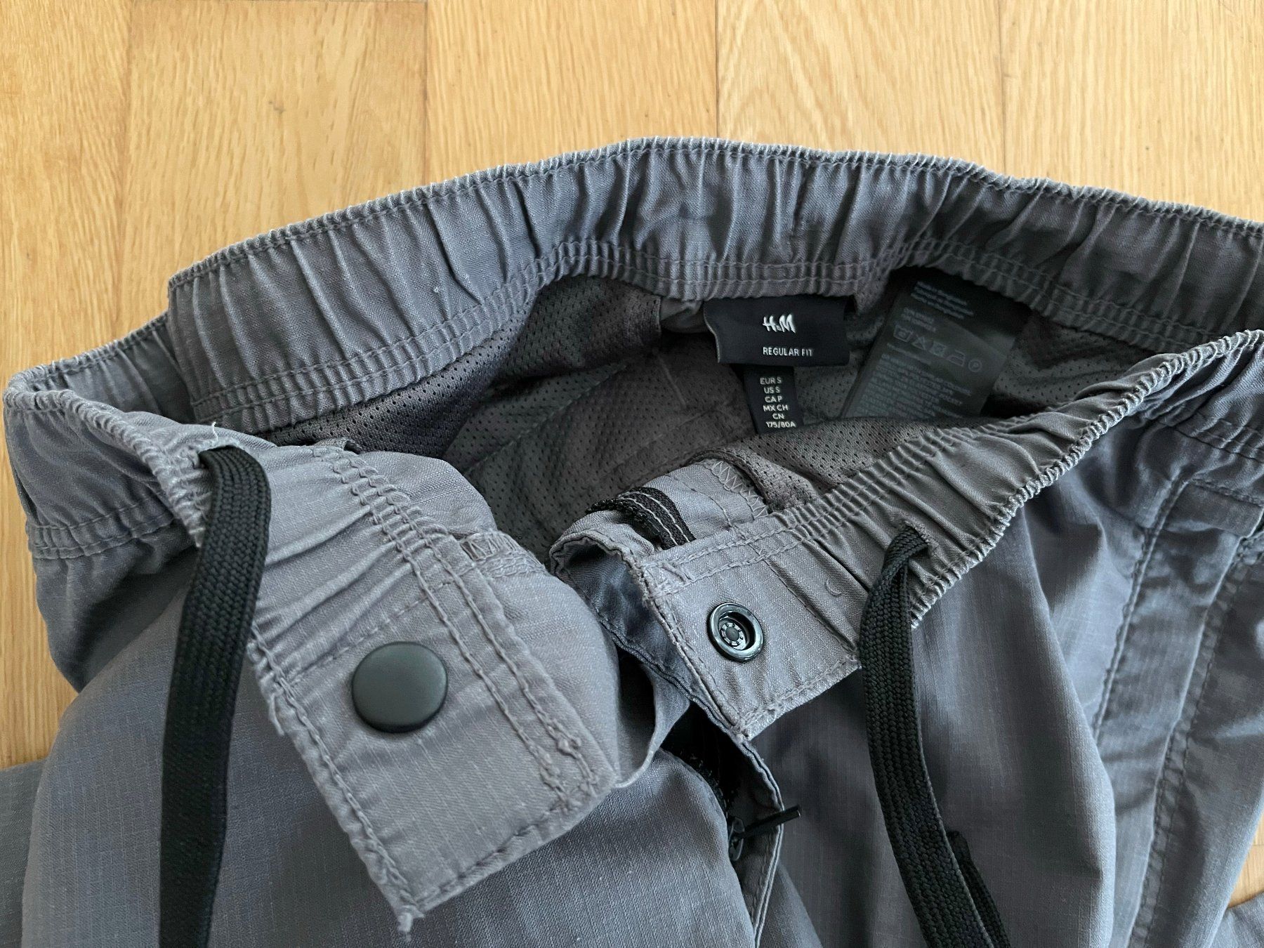 H&M Pantaloni: Cargo-Hose grau, Gr. S – Usato da Bösingen venduto da dankate 2