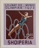 Albanien 1972 XX. Olympia Muench. Block MNH postfrisch