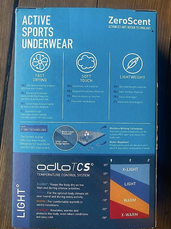 Odlo Biancheria intima: Odlo Sport Unterhosen neu – Nuovo (secondo la descrizione) da Bönigen b. Interlaken venduto da Flurin5 1