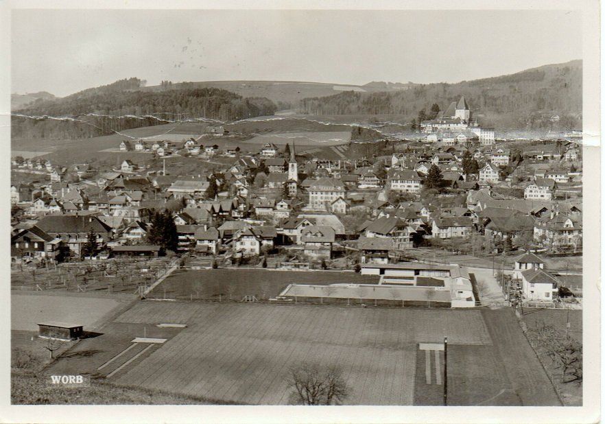 Ansichtskarten: WORB (Knickspur horizontal) – Gebraucht aus Jona von philajona
