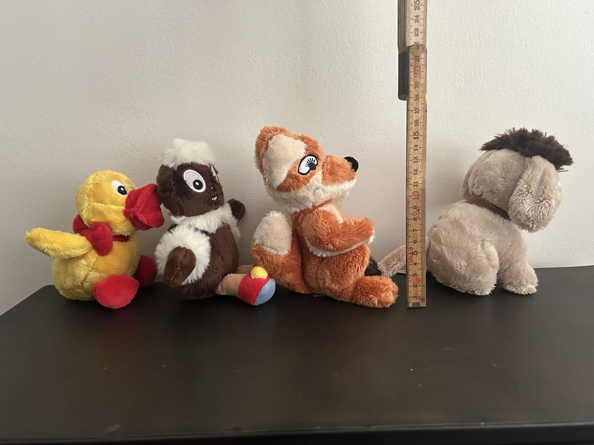 Jouets: 5 Sesamstrasse Plüschtiere  – D'occasion à Hochfelden par larson27 5
