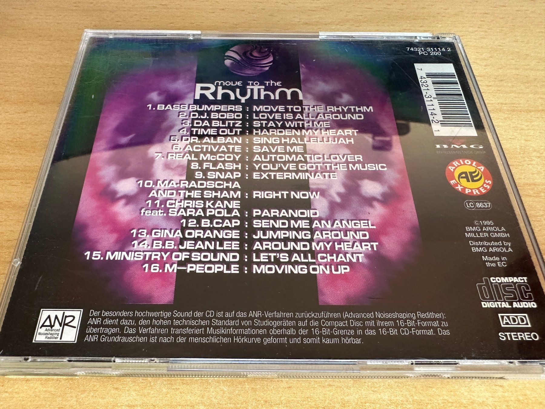 CD: Various – Move To The Rhythm – Usato da Rikon im Tösstal venduto da Alpenmutz 1