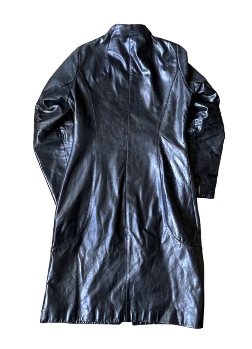 Cappotti: Leather coat black double zip closure used condition – Usato da Zürich venduto da jma_h9sr 1