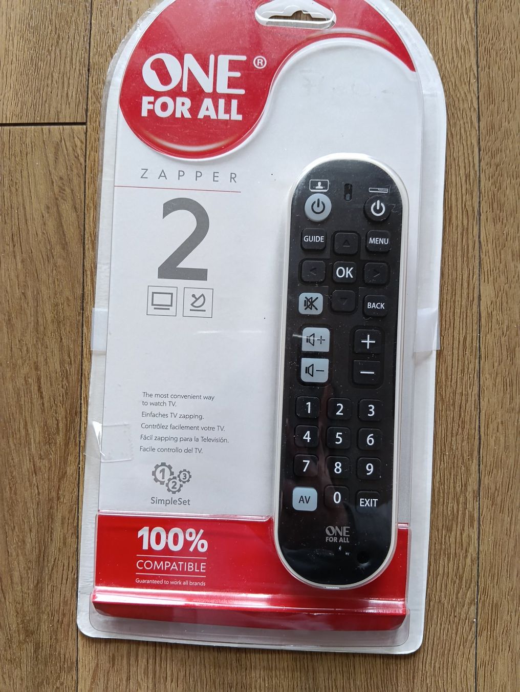 Fernbedienungen: Fernbedienung One for Zapper Neu ! – Gebraucht aus Kleindietwil von kon_9nml