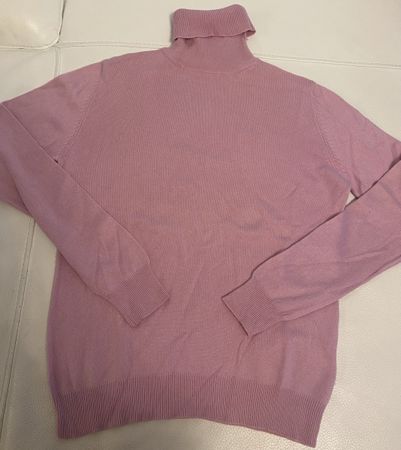 Rollkragen Pullover aus 55 % Seide aus 45% Kaschmir 🌸