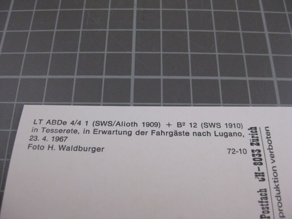 Cartoline postali: AK Bahnhof Tesserete mit Zug – Nuovo (secondo la descrizione) da Malters venduto da Marosko 2