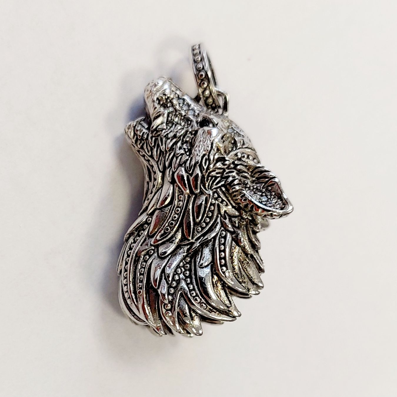 Ciondoli: Anhänger Wolf Silber 925 – Nuovo (secondo la descrizione) da Madetswil venduto da triforuz 3