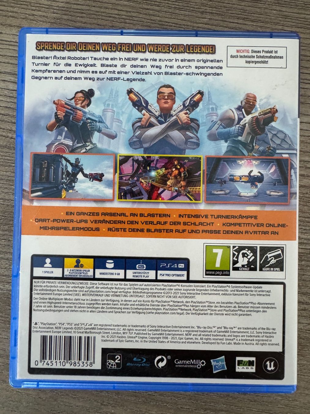 Giochi: NERF Legends PS4 – Usato da Nottwil venduto da dan_8wvp 1
