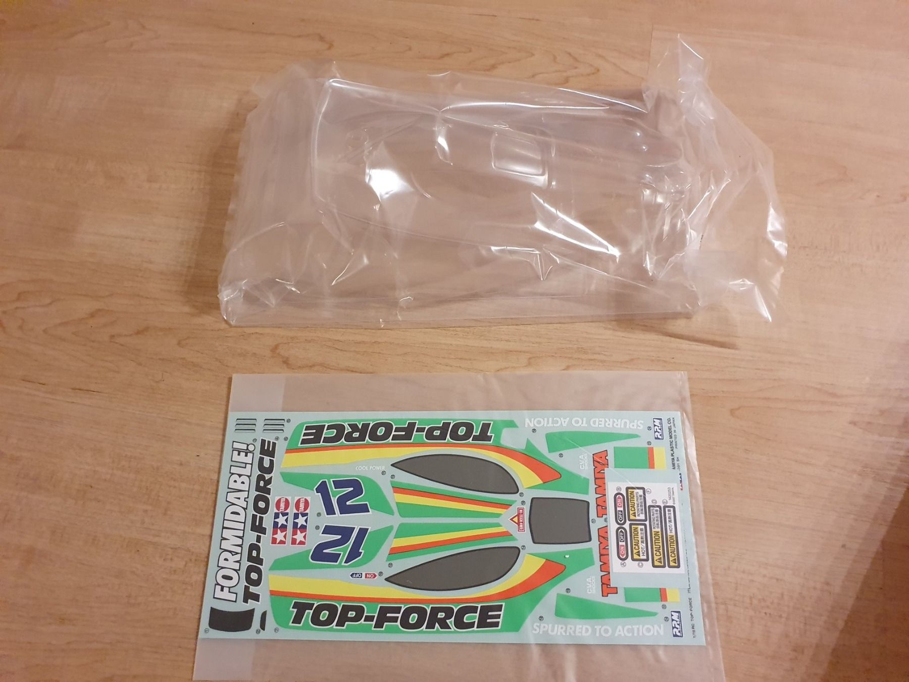 Tamiya RC Modellbau: Tamiya 47350 Top Force Body Set – Neu und originalverpackt aus Schattdorf von mamo1952